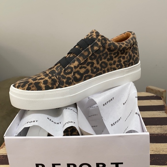 Report Rowdy leopard slip on sneakers - Picture 2 of 4